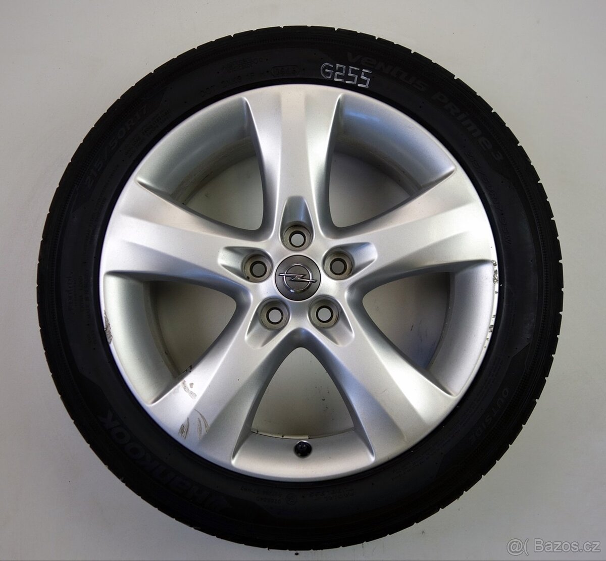 Opel Astra - Originání 17" alu kola - Letní pneu