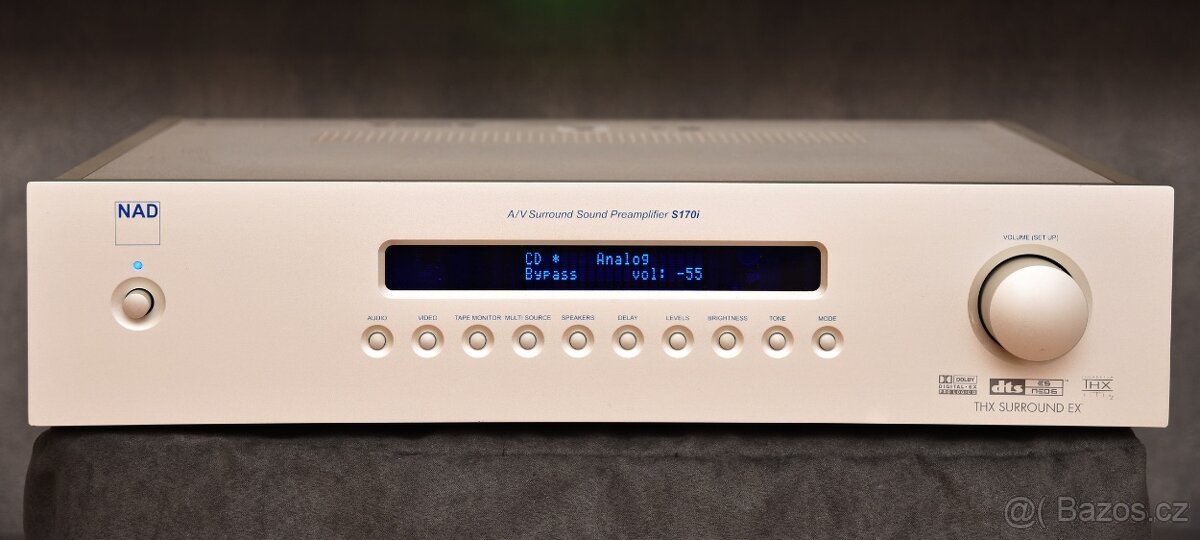 NAD S170i AV SURROUND PŘEDZESILOVAČ