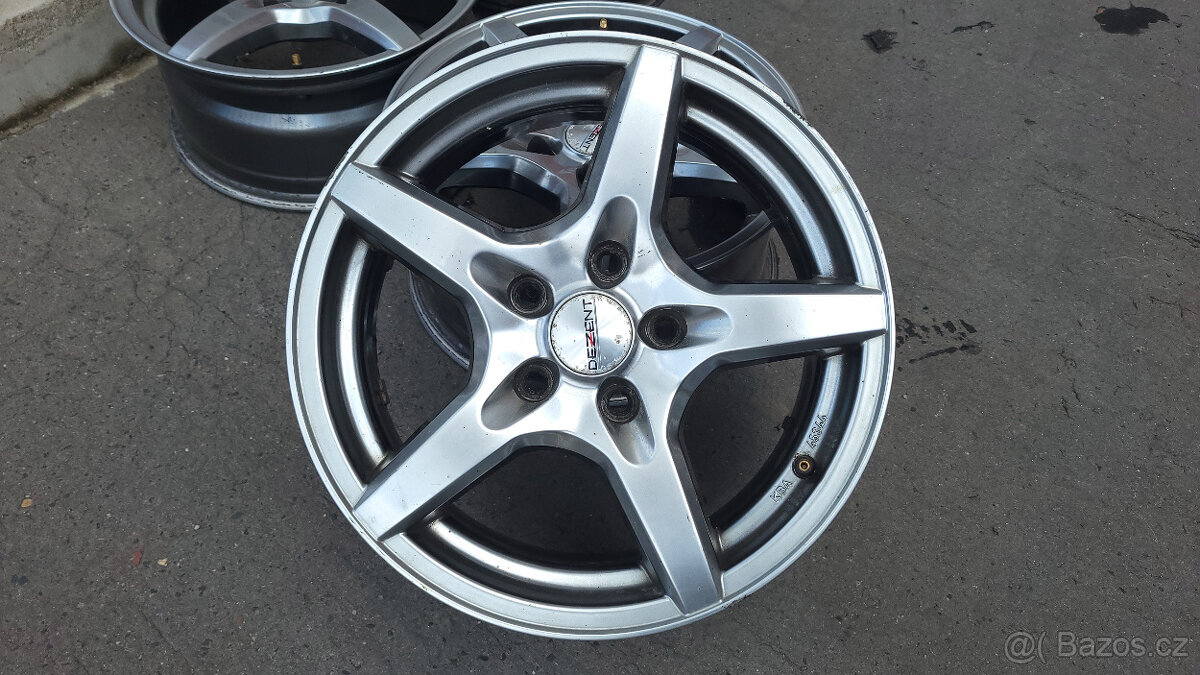 ALU disky Dezent 16" 5x114,3 Renault,Dacia,Kia,Hyundai,Mazda