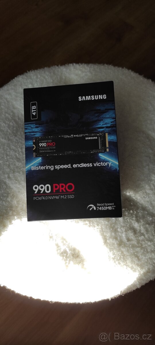 SSD Samsung 990 PRO 4TB M.2 NOVÝ ZÁRUKA