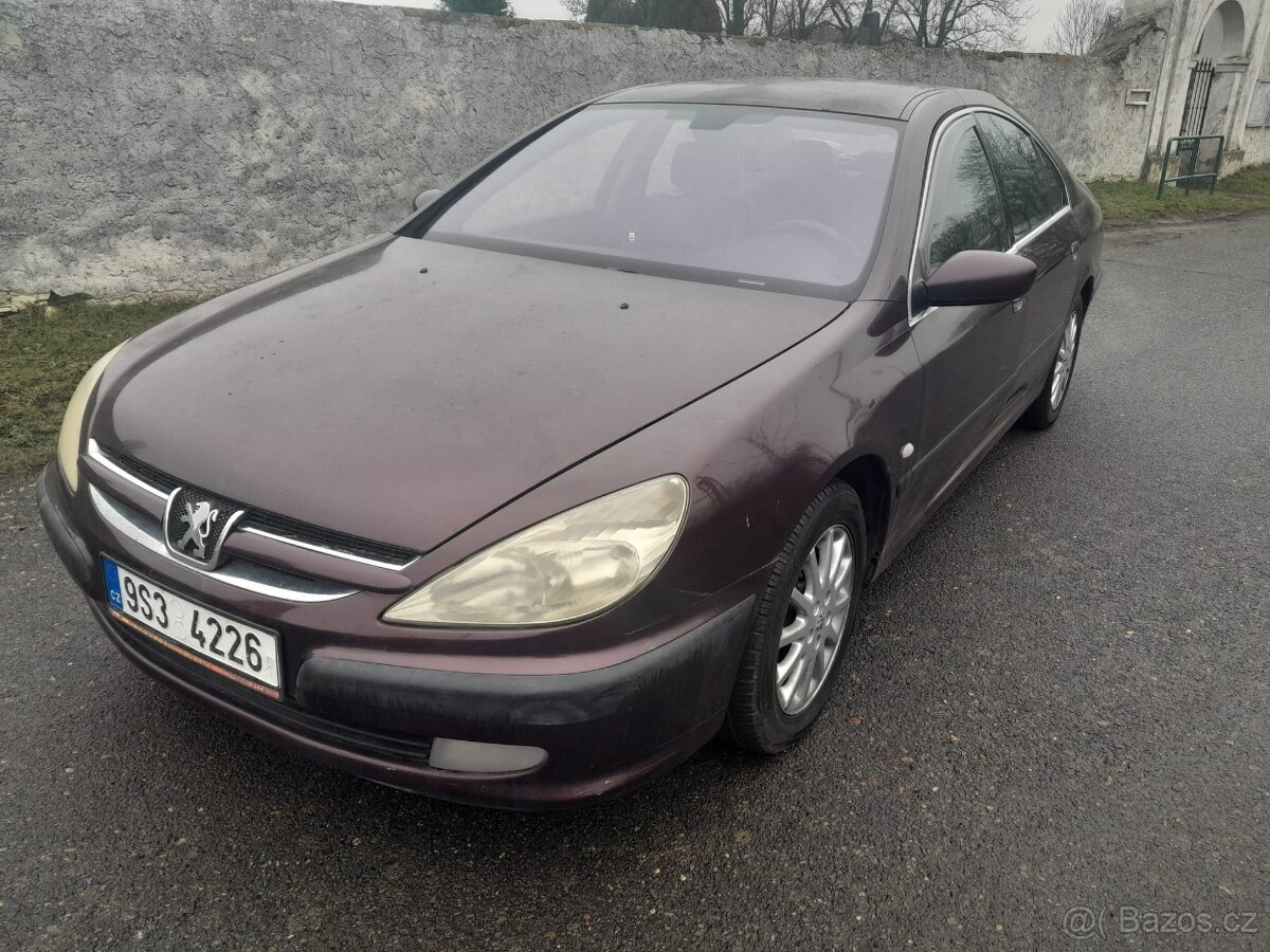 Peugeot 607 2.2 HDI 98kw nová STK Klima Serviska