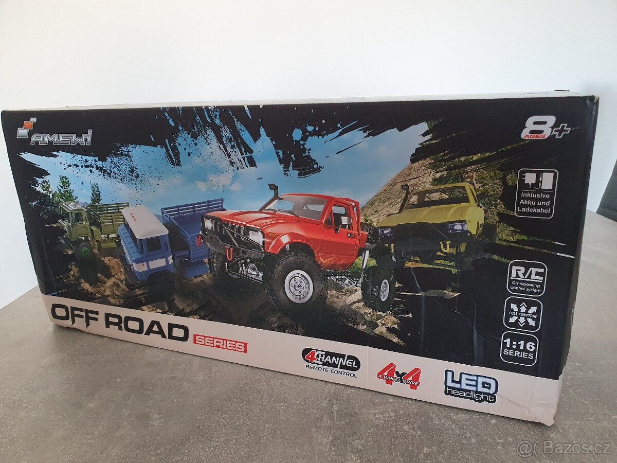 RC model Off-Road auta 4WD 1:16 2,4GHz