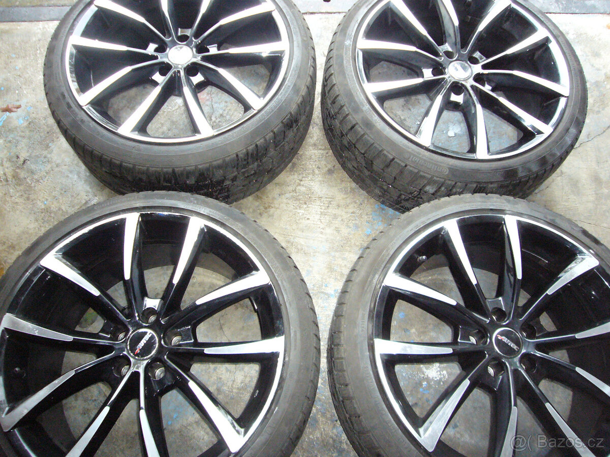 ZIMNÍ ALU KOLA AUDI-VW-ŠKODA-SEAT 19" 5x112 9" et-35