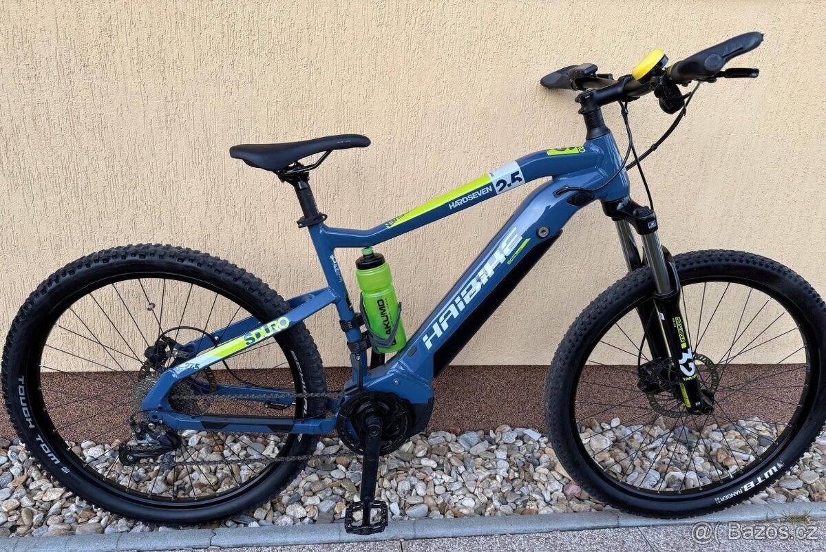 Elektrokolo Haibike Sduro Hardseven 2.5 - TOP stav, čipnuté