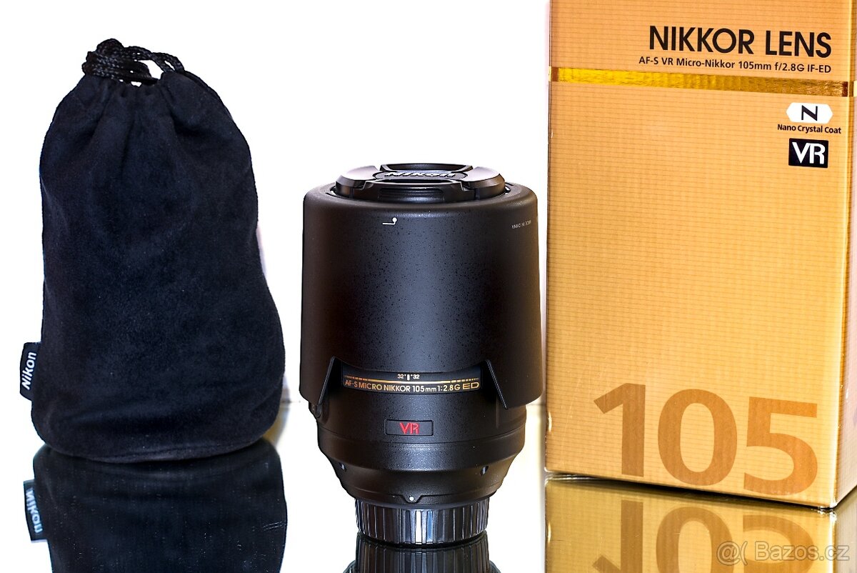 Nikon AF-S Micro 105mm f/2,8 G IF ED VR NEPOUŽITÝ