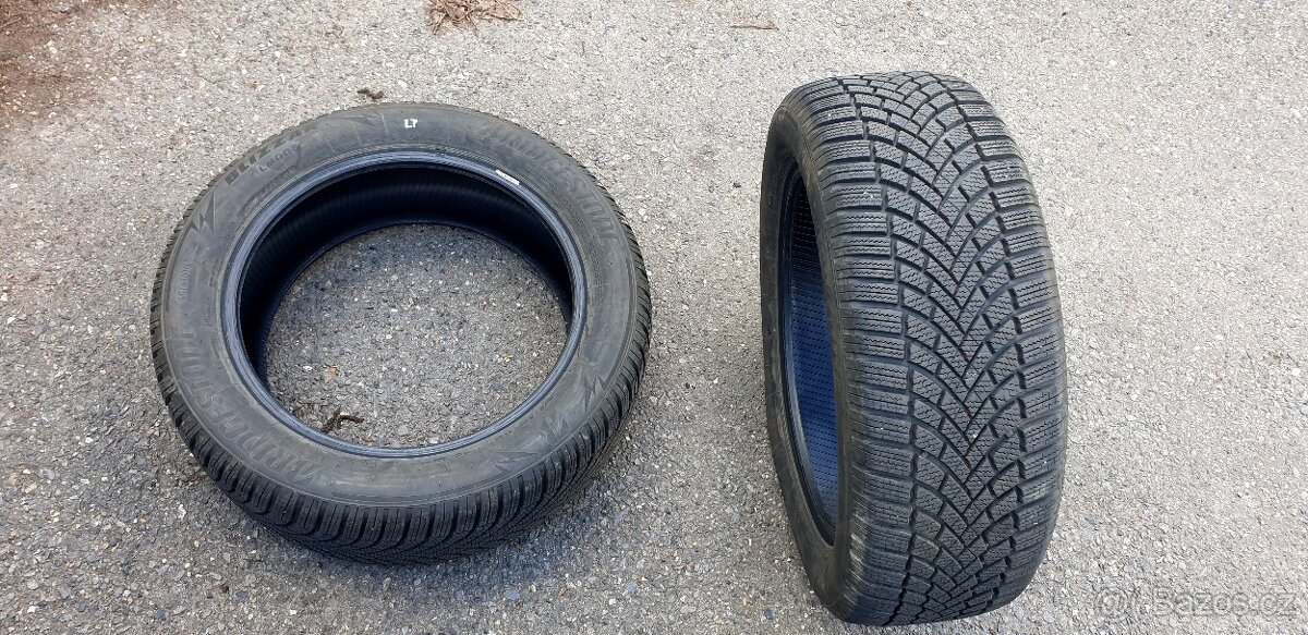 2 špičkové zimní pneu Bridgestone Blizzak 235/55 R19 105 V