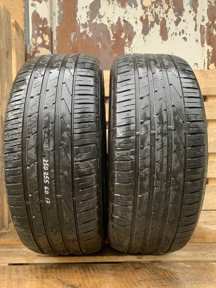 2ks 255/60/17/Hankook/2020/106V/letní pneu 5.3m