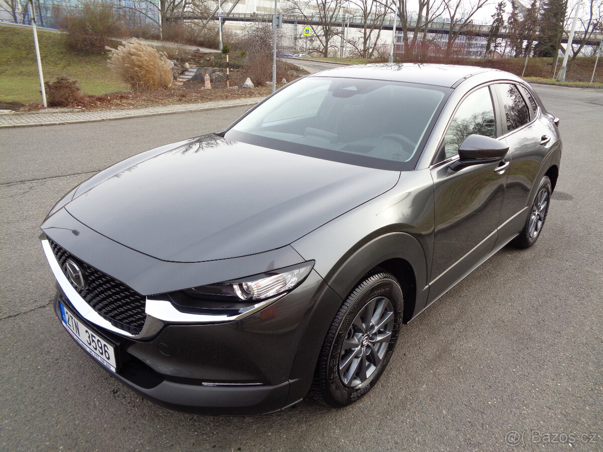 MAZDA CX-30 2.0 SKYACTIV G 122,KOUPENO ČR,1.MAJITEL v ZÁRUCE