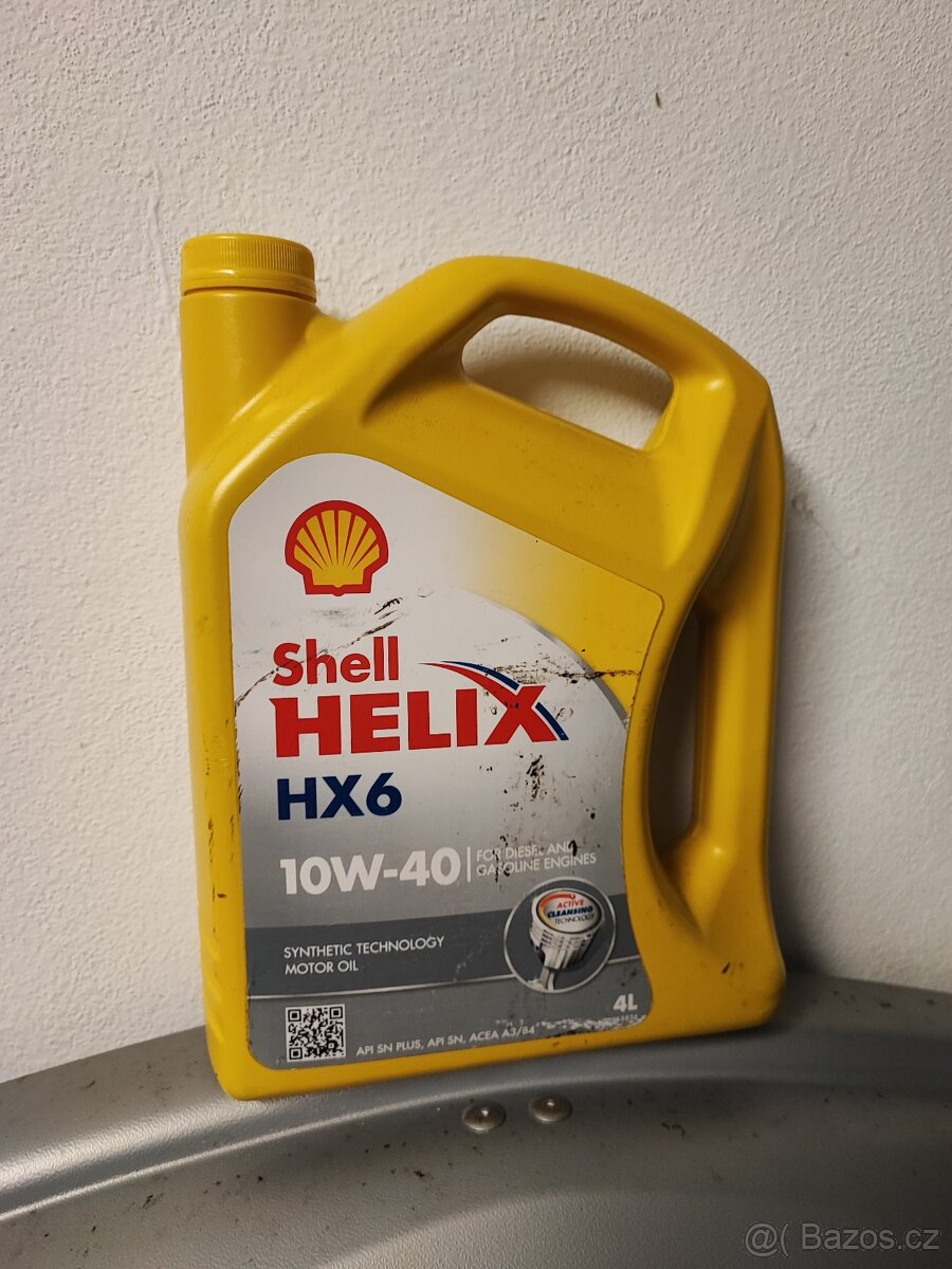 Motorový olej Shell 10W-40 Helix HX6