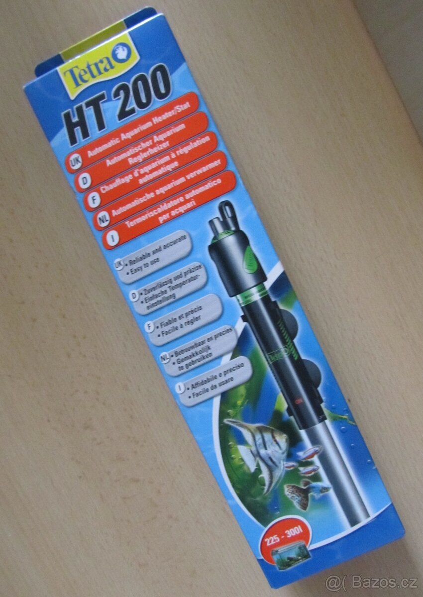 Topítko Tetra HT-200W-nové nepoužité-2 kusy