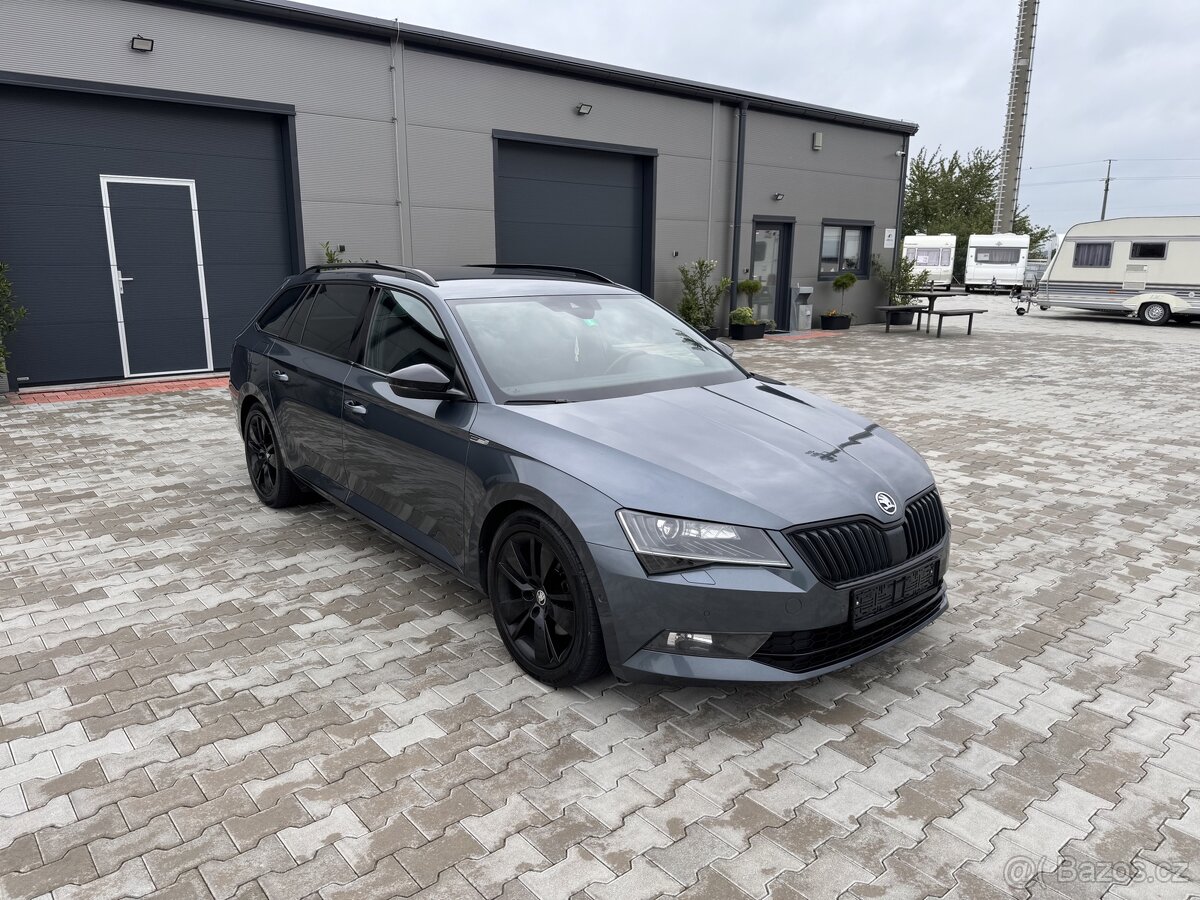 Škoda Superb Sportline, 4x4, 2018, manuál, 110kW