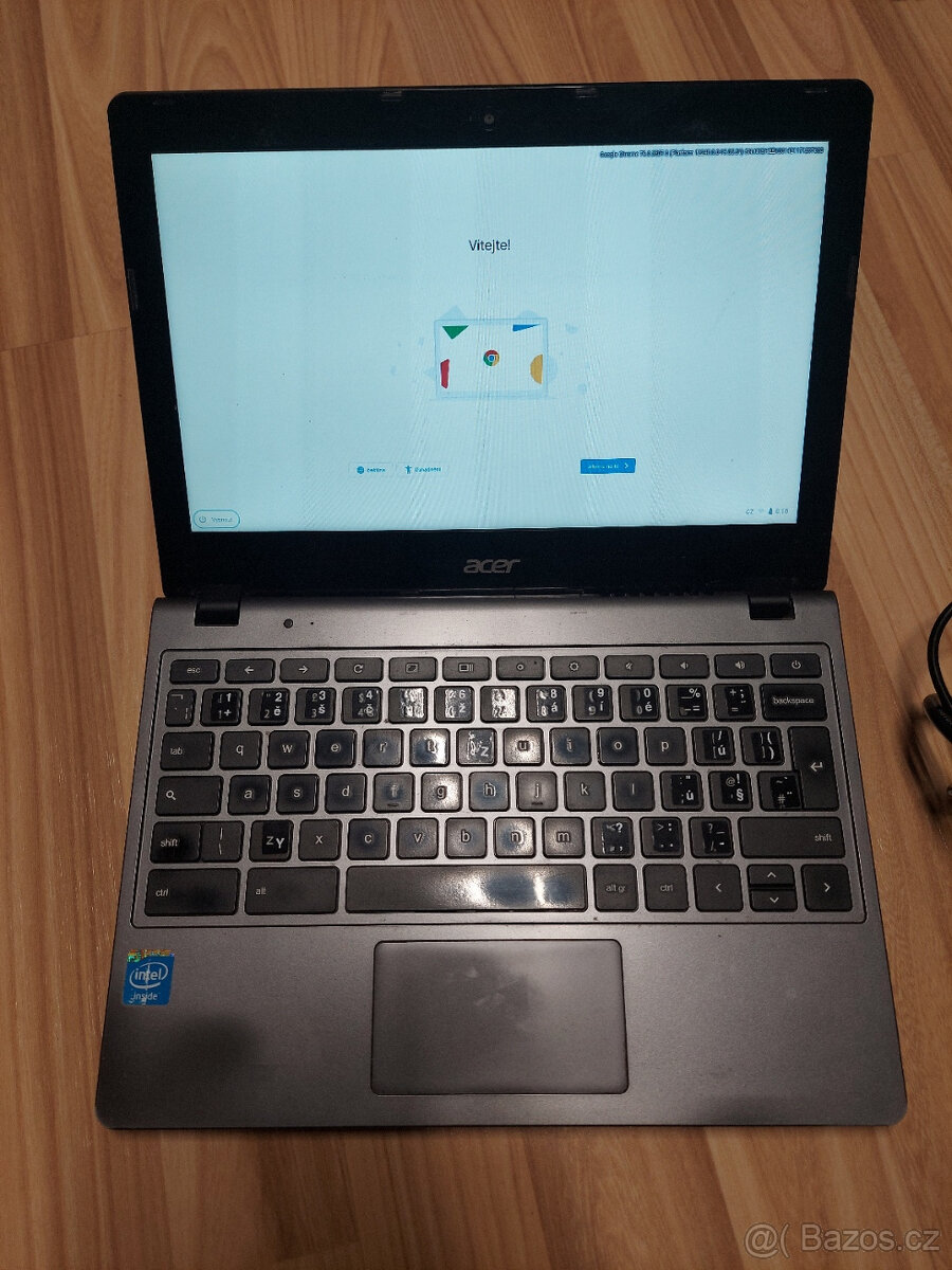 Acer ChromeBook C720 - nefunguje pár kláves na klávesnici