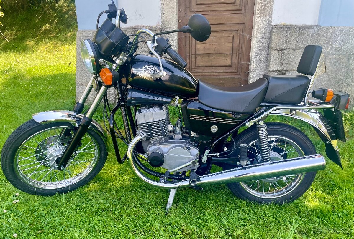 Top stav Jawa 350 Chopper, český TP