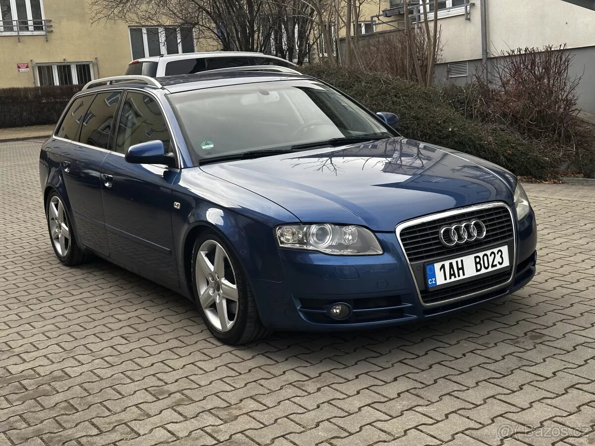 Audi A4 2.7 TDI V6 Kůže Navi Automat Xenony Tažné H&R