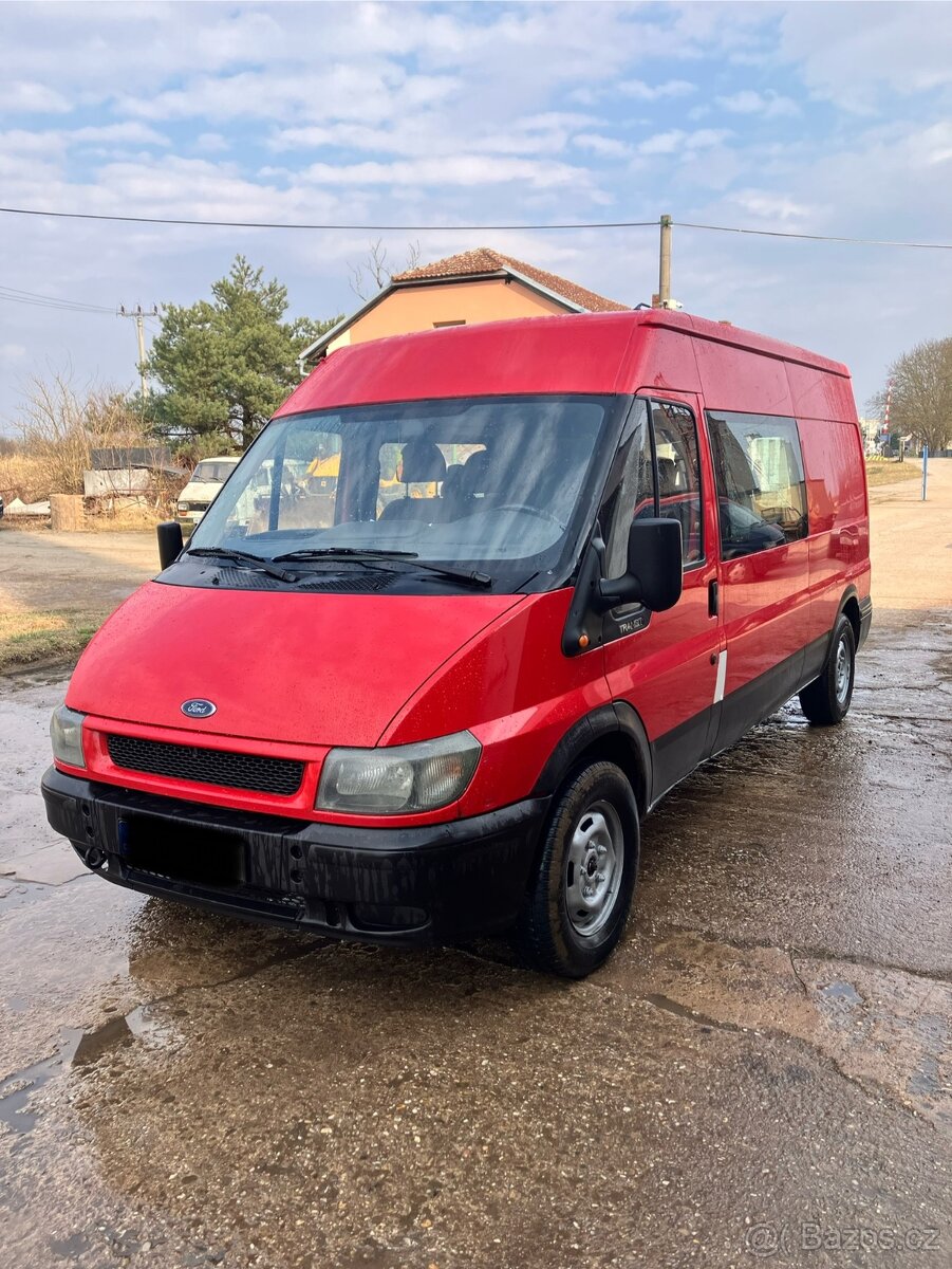 Ford Transit 2,4 tddi, 88 kw , 6 míst