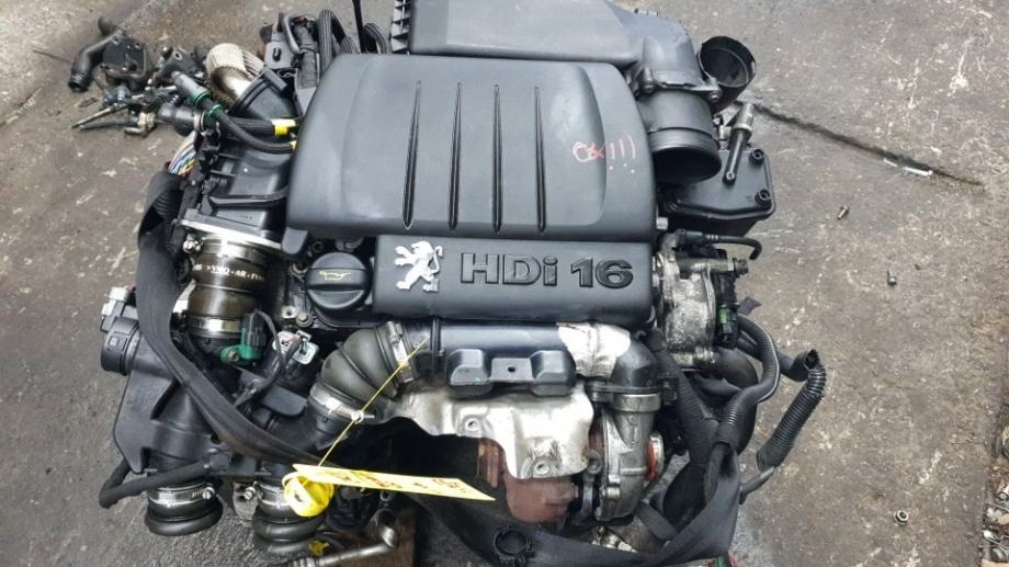 Motor 9HZ 1,6HDI 80kw Peugeot 207 kompletní