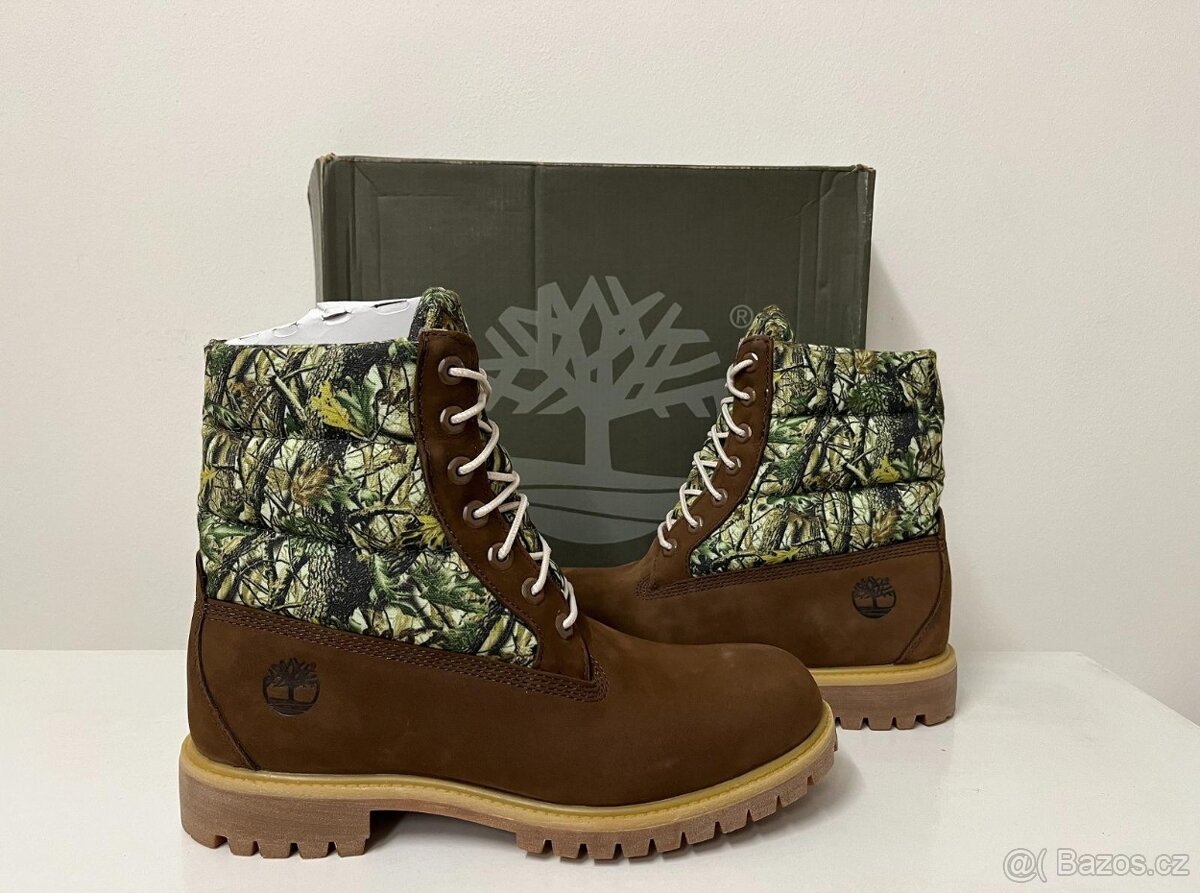 Timberland Treeline Mid Light Grey Nubuck vel.43,5/27,5cm