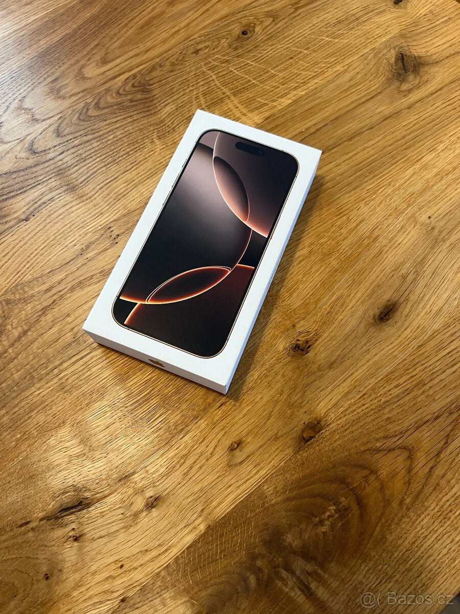 iPhone 16 pro Max 256gb pouštní titan, odpočet DPH