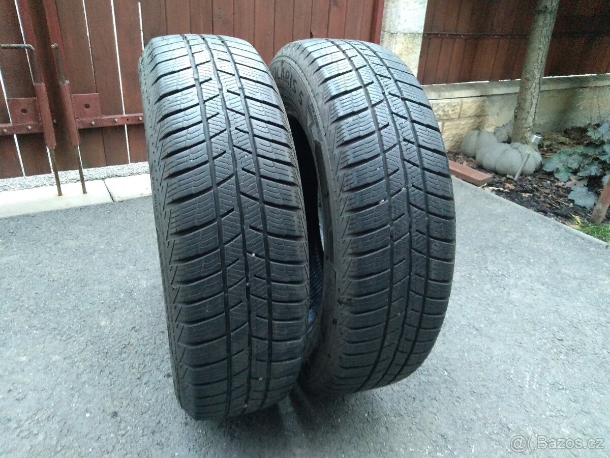 Prodám 2 zimni gumy Barum Polaris 5 165/70 R14 DOT 1722