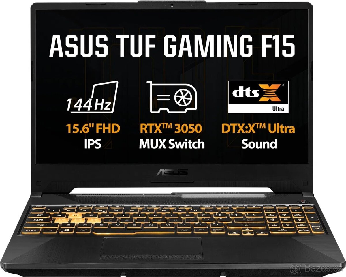 ASUS TUF HERNÍ i5-11400H/144HZ/16GB/512GB M.2 SSD/ RTX 3050