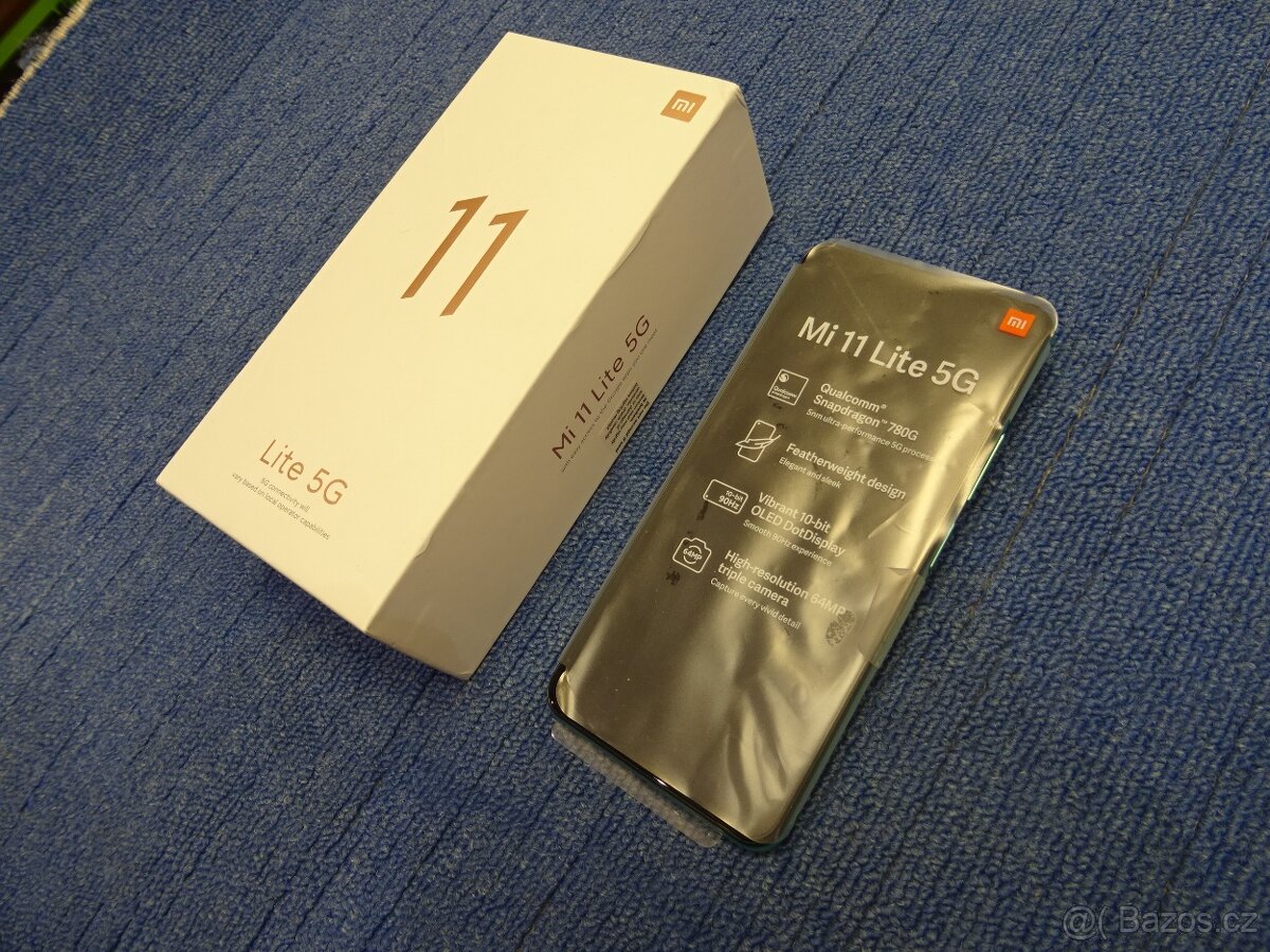 Xiaomi Mi 11 Lite 5G 6/128GB 6,55" AMOLED  64Mpx