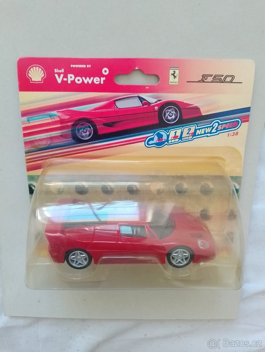 Ferrari F50 model Hot Wheels 1:38