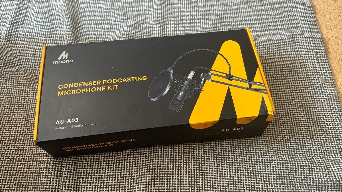 Mikrofon + podcasting kit Maono AU - A03