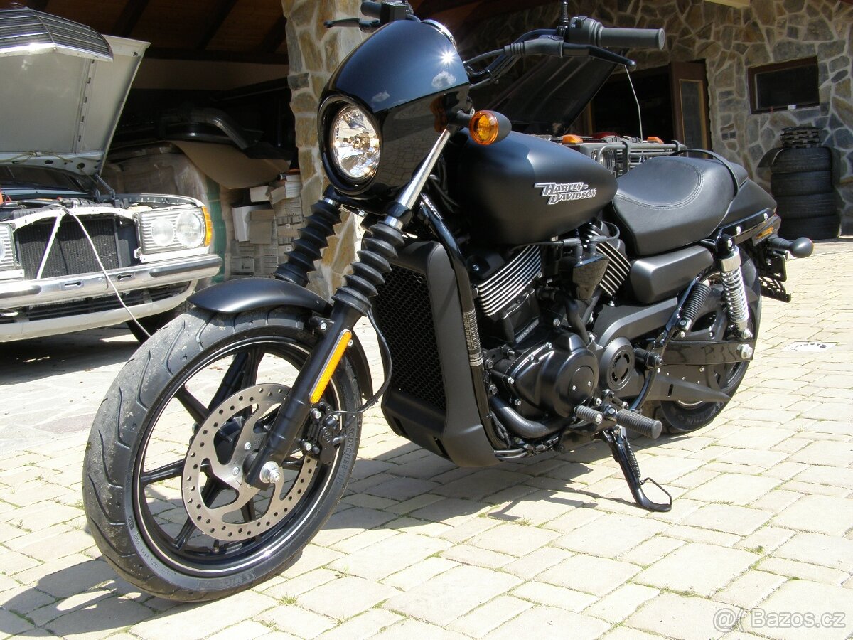 Harley-Davidson Street 750 jen 3500km STAV NOVEHO STROJE