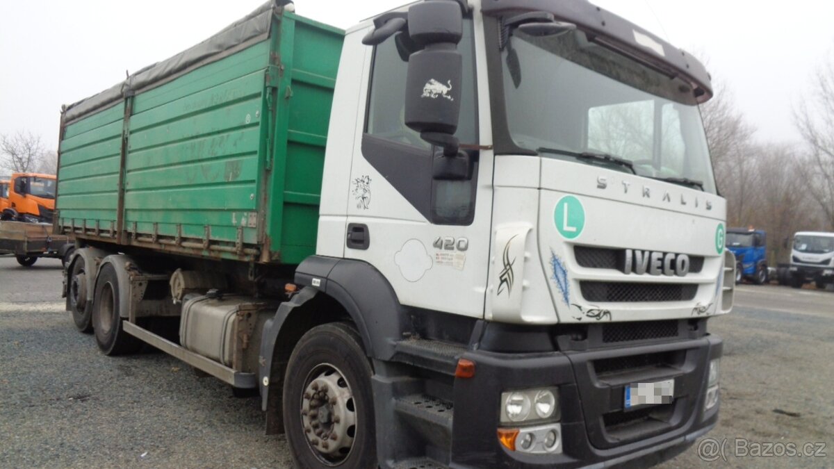 IVECO Stralis AD 260S42 sklápěč 3-stranný 6x2