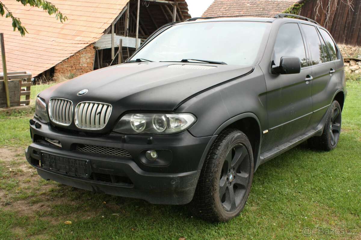 PRODÁM DÍLY NA BMW E53 X5 R.V. 2006 3.0D 160Kw