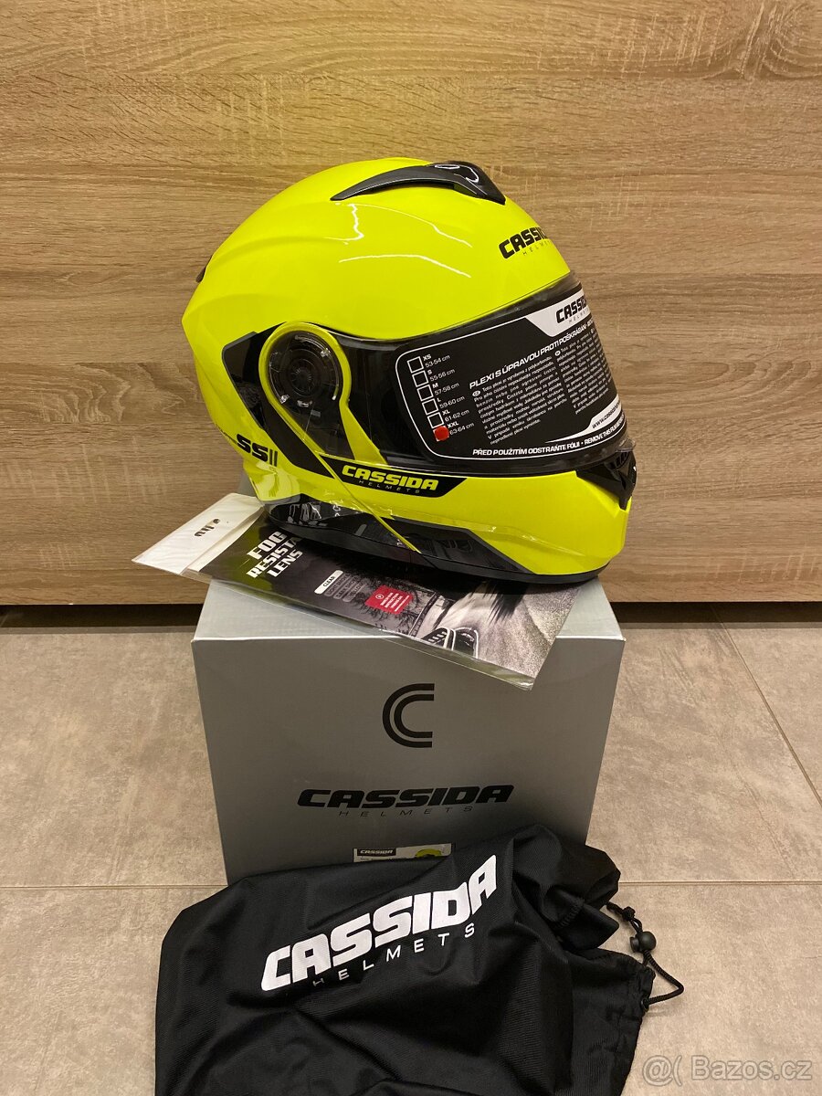 Helma na motorku Cassida Compress 2.0, vel. XS, L, XXL