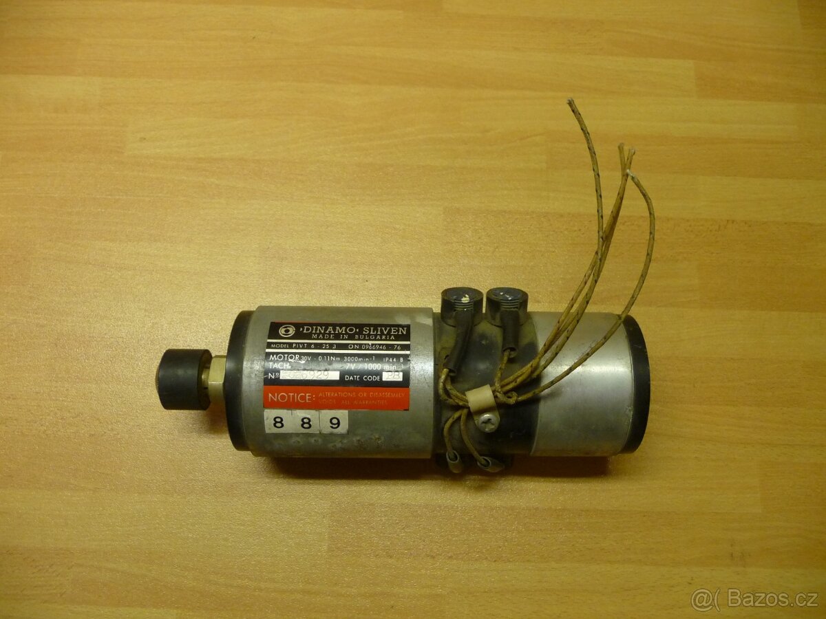 motor 30V s tachem