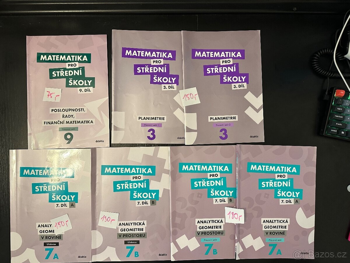 Učebnice pro SŠ - matematika