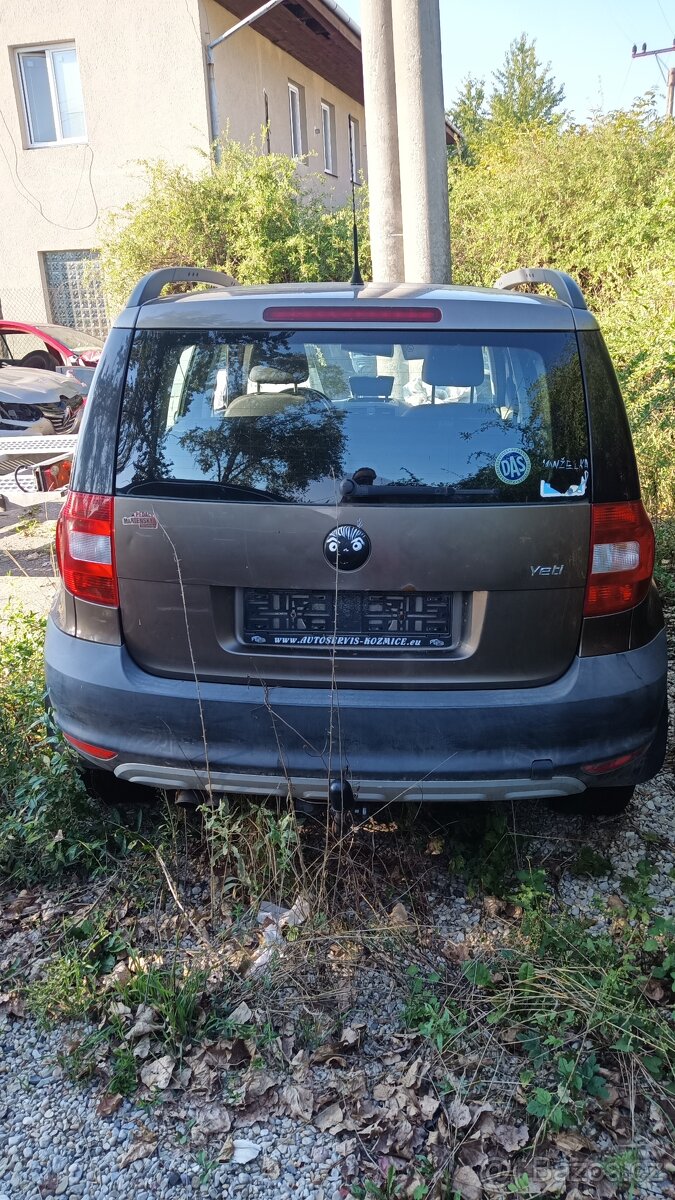 Škoda Yeti veškeré náhradní díly