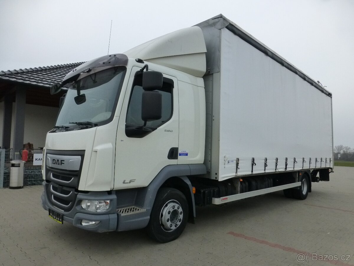 DAF LF 260, 18 PALET, 3X shrnovačka, čelo