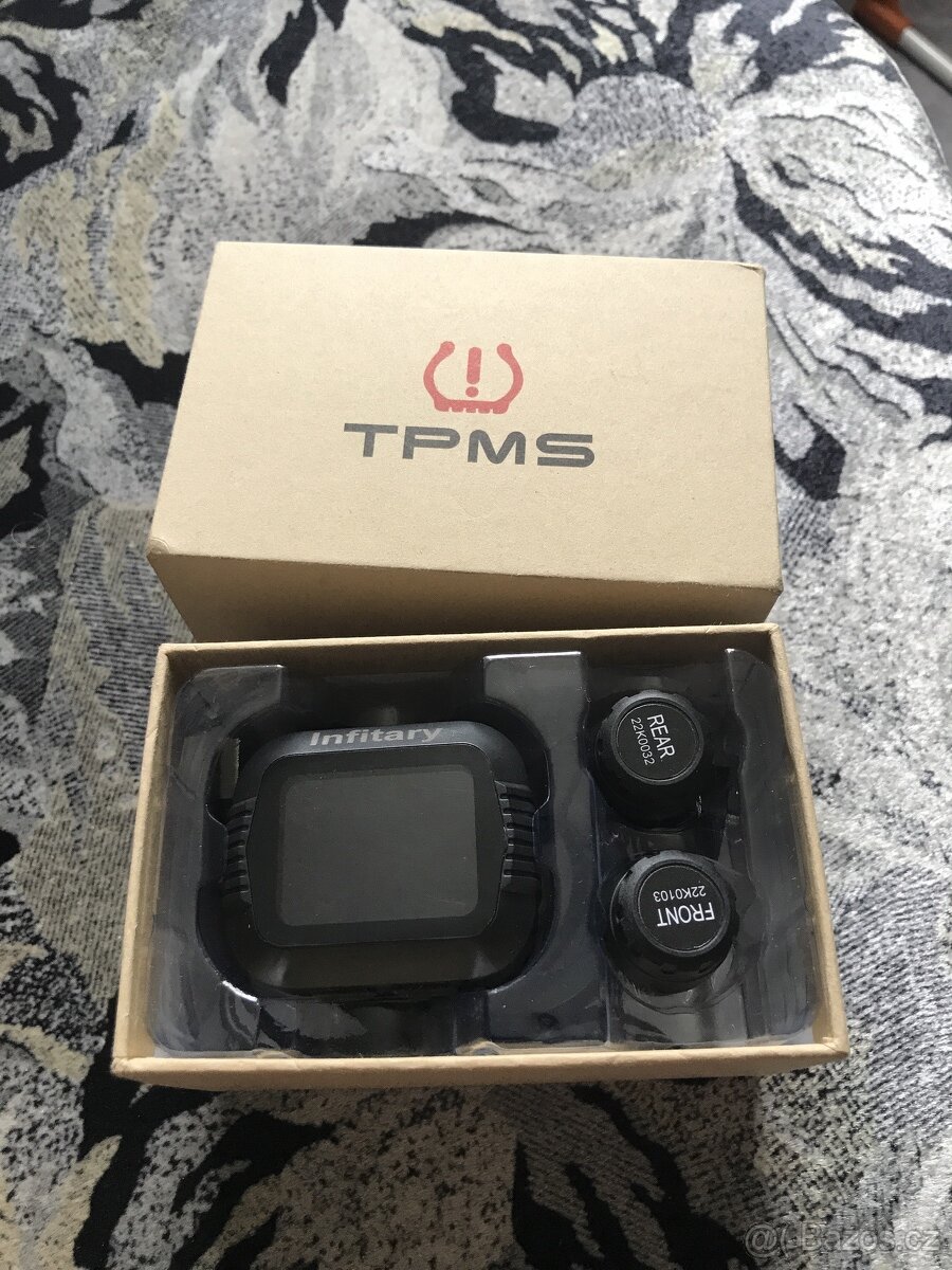 TPMS- Moto kontrola tlaku v pneu