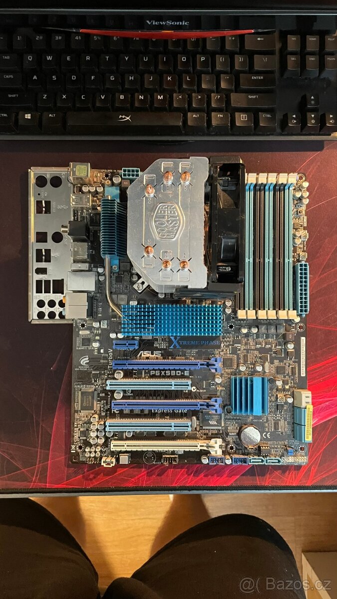 ASUS P6X58D-E + i7-950 (4C/8T) 3,33GHz