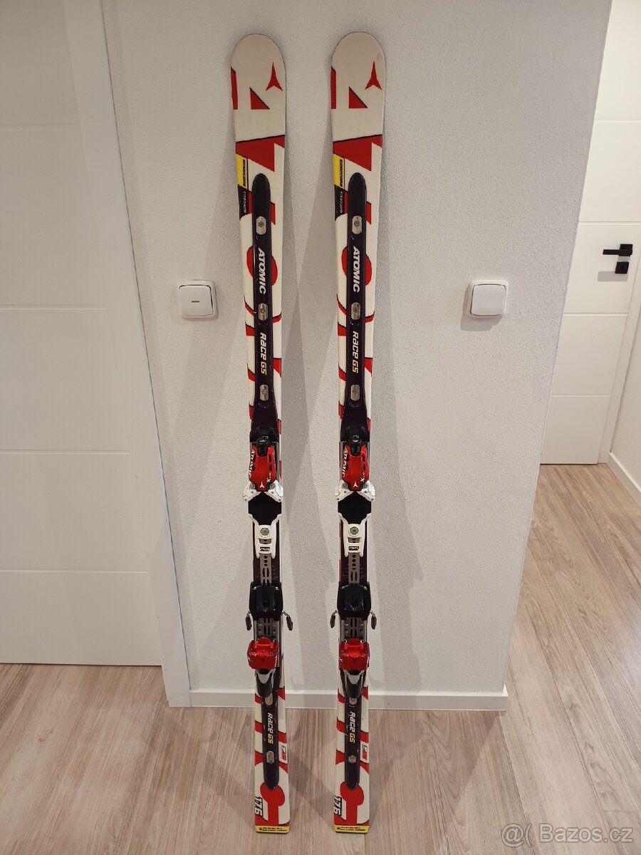 Prodám lyže Atomic D2 Race GS, 176 cm