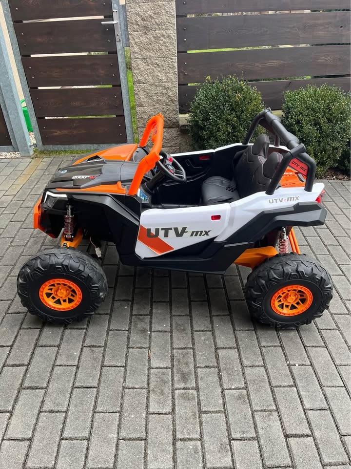 Elektrické autíčko Buggy UTV-MX 24V 4x4 oranžové