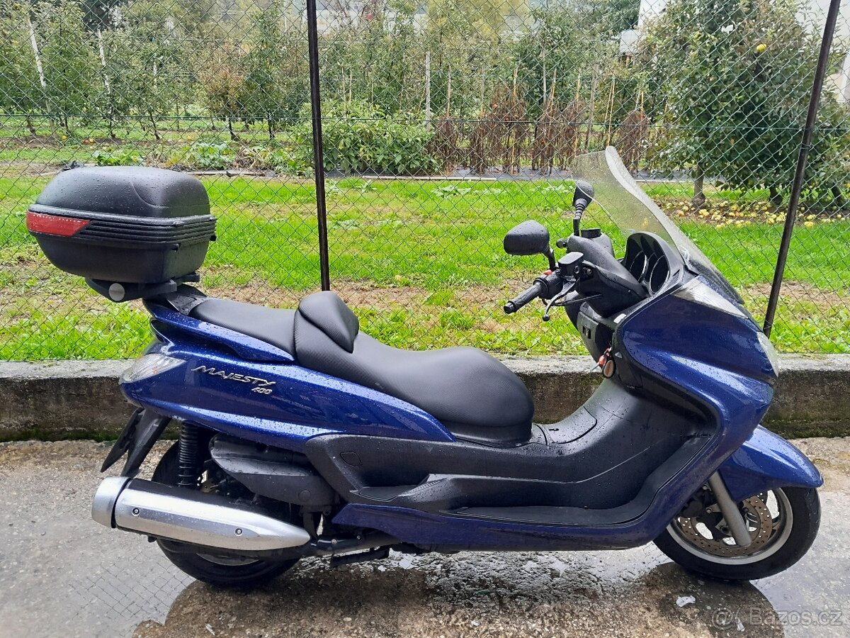 Yamaha Majesty 400, 2006, moc pěkný stav