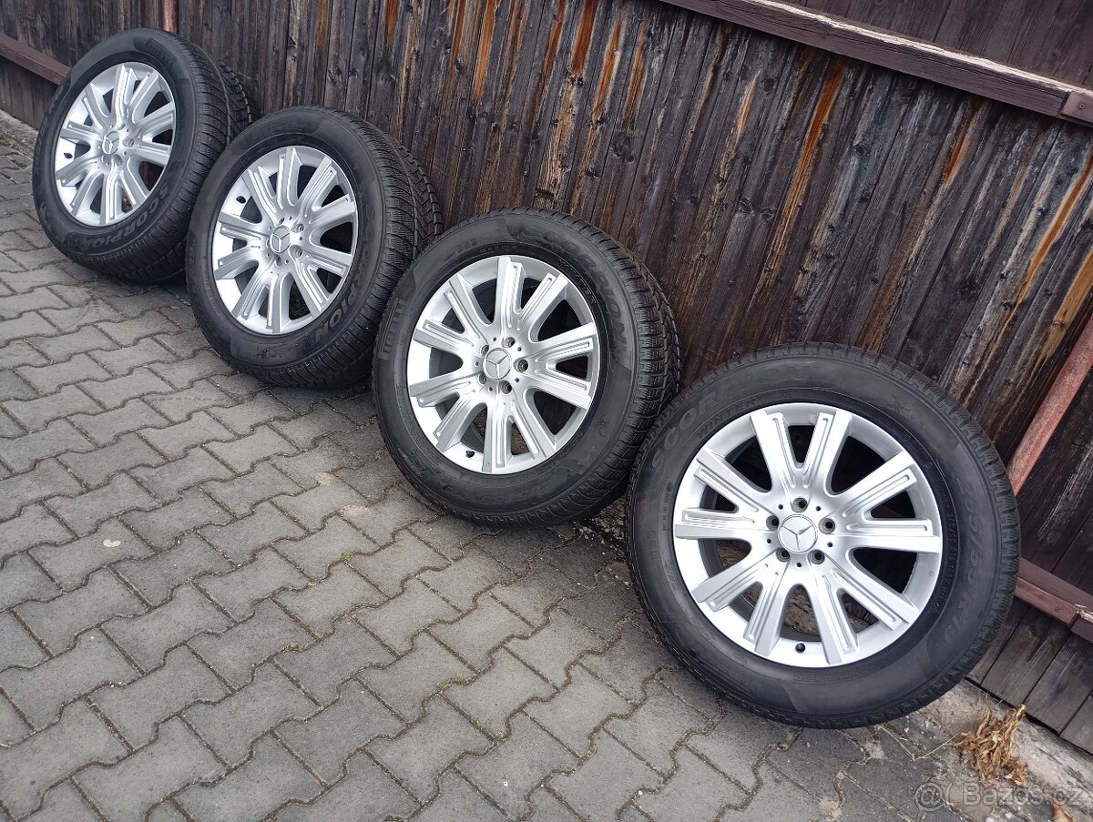 Zimní sada mercedes benz 5x112 265/55/19 Pirelli