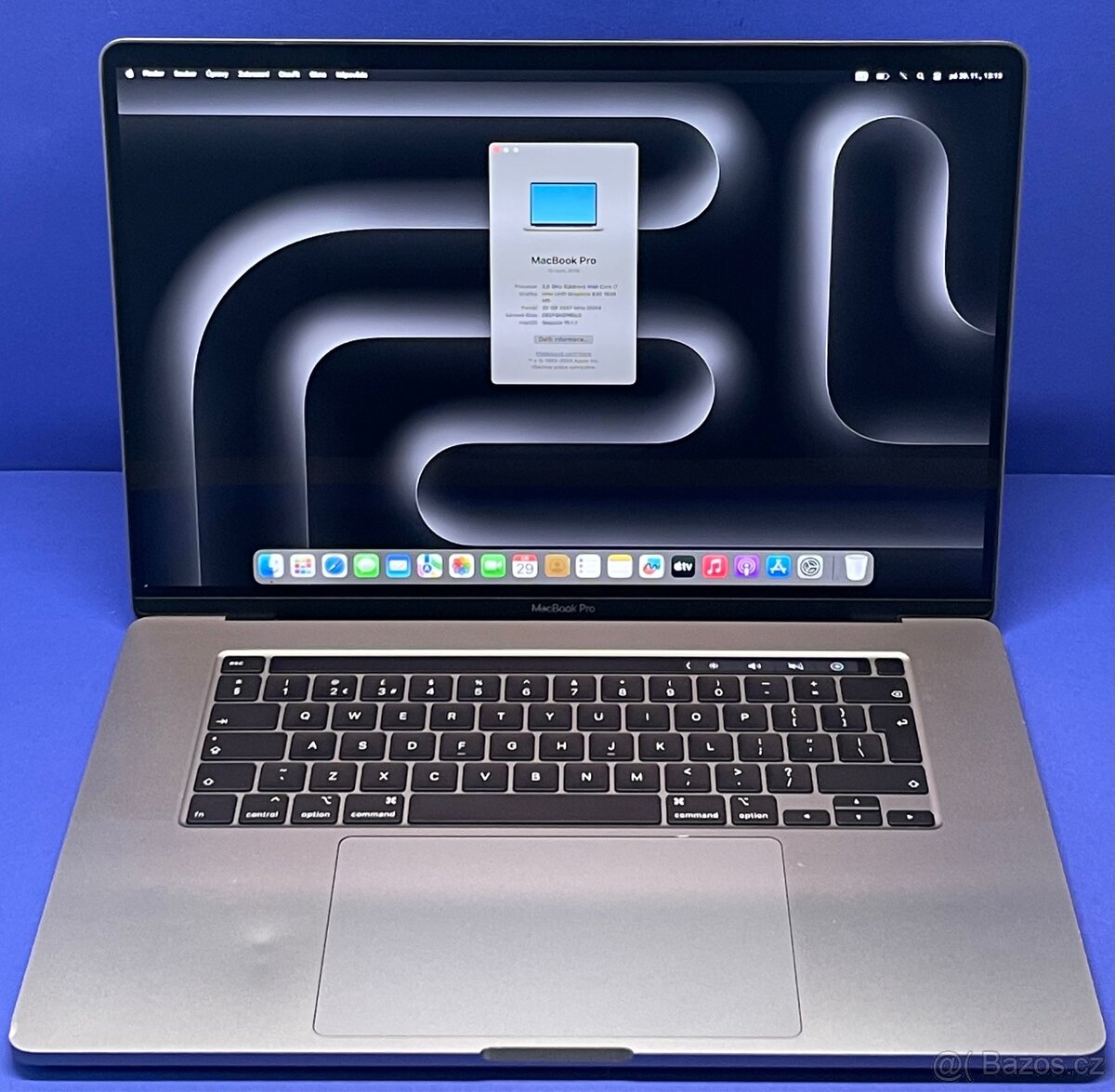 MacBook Pro 16” 2019 CTO/32GB RAM/i7/512GB SSD/ Záruka