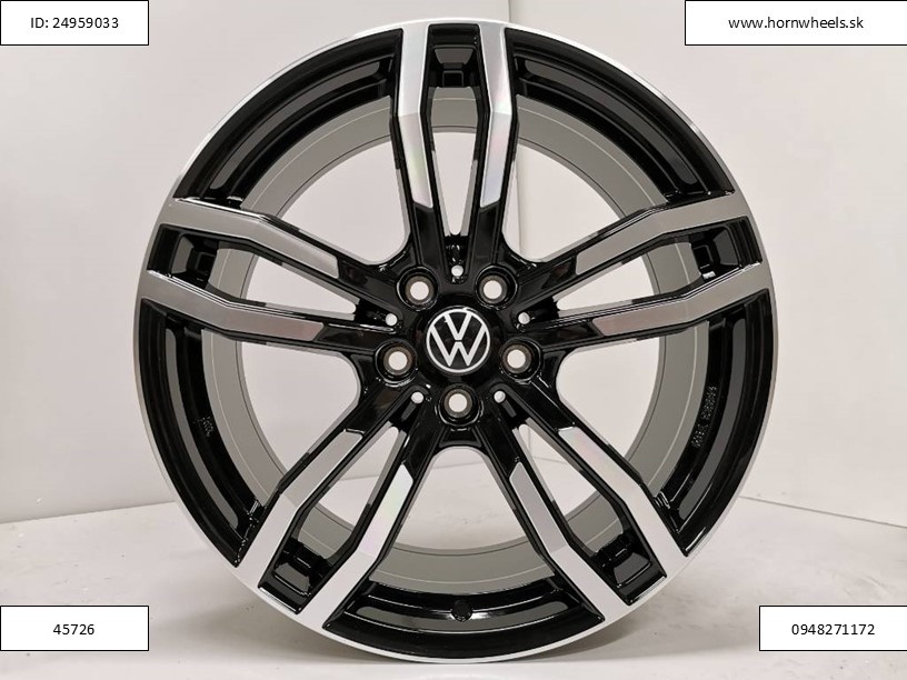 Vw Eos, Golf, Caddy alu disky R19 5x112 ET52 8,5J 1201