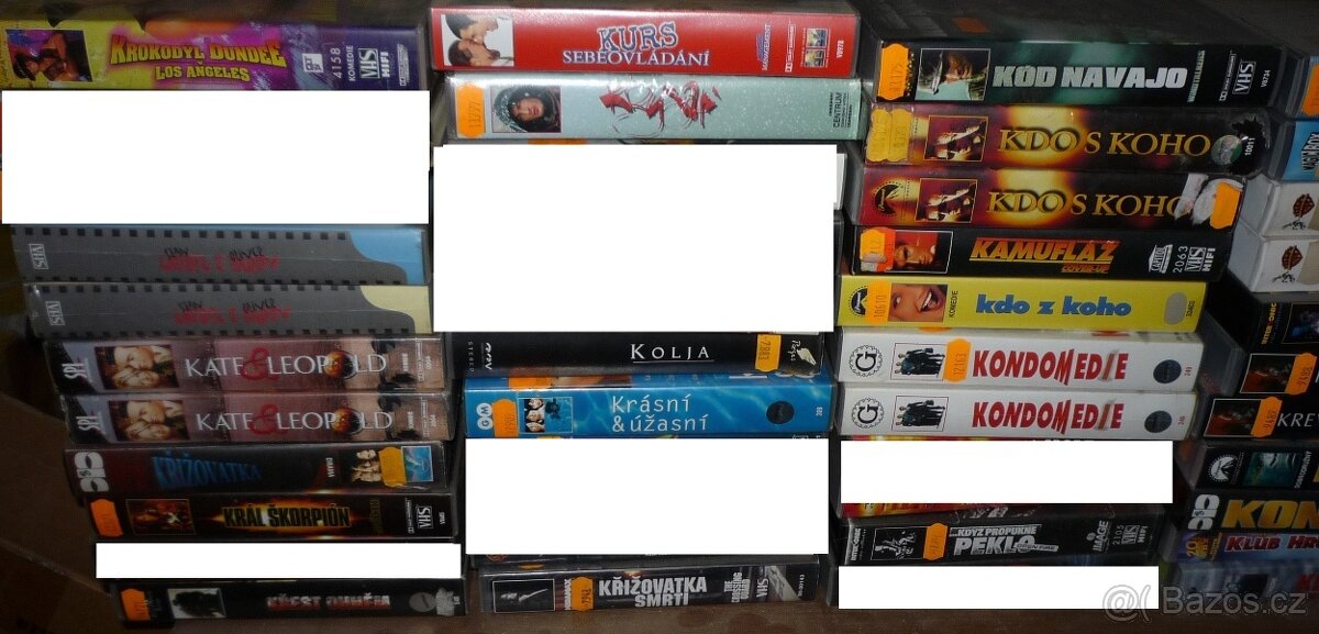 VHS - videokazety prodám ..,,