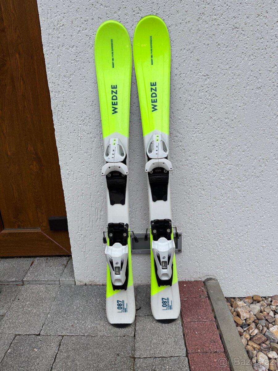 Prodám dětské lyže délka 87 cm pro děti 3-5 let