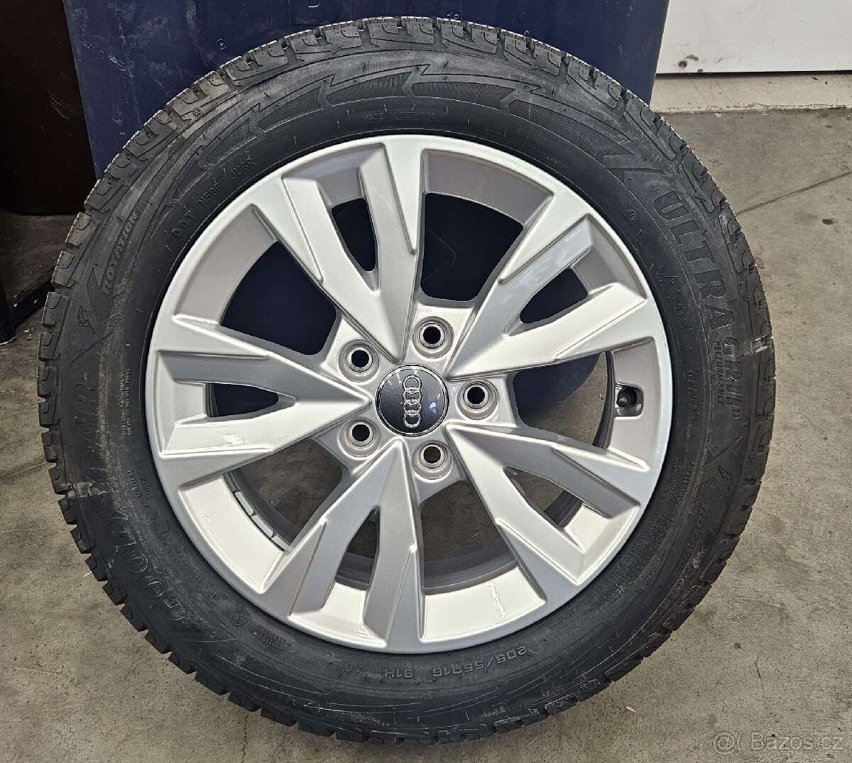 Alu kola Audi s pneu 205/55r16, Dph