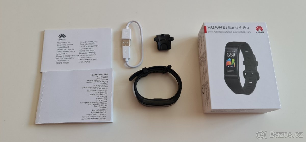 Huawei Band 4 pro - nošené půl roku - CZ distribuce