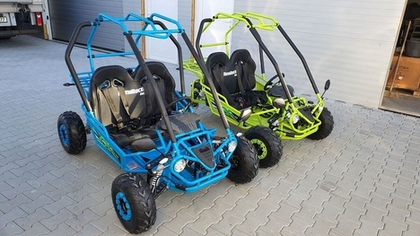 Dětská Buggy MiniRocket 125ccm MIDI modrá