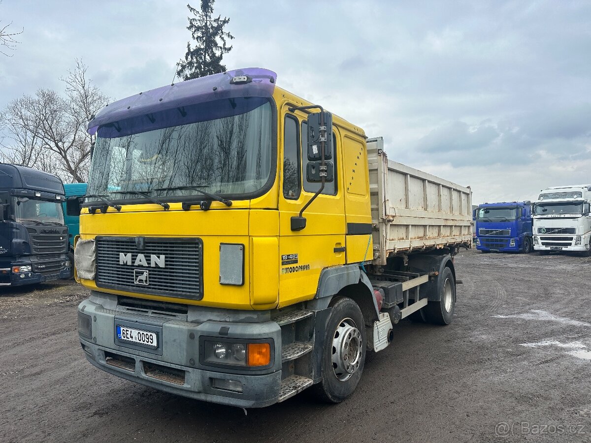 Man 19.463,Euro 2,Sklápěčka,Manual