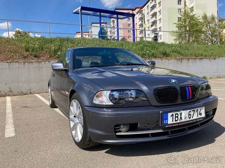 BMW E46 coupé černé ledvinky